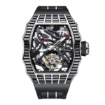 Haofa Luxury Flying Tourbillon Watch Skeleton Multi -surface Tonneau Automatic Mechanical Watch Sapphire Luminous Business 2310