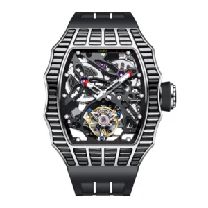 Haofa Luxury Flying Tourbillon Watch Skeleton Multi -surface Tonneau Automatic Mechanical Watch Sapphire Luminous Business 2310