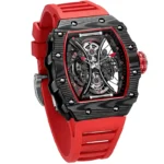 FEICE Sapphire Crystal Waterproof Sports Skeleton Automatic Mechanical Men Watch