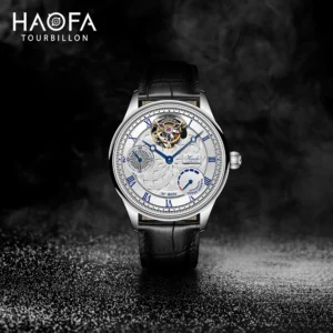 Haofa Skeleton Automatic Tourbillon Watches man Sapphire Glass Flying Tourbillon Bussiness Fashion Luxury Watches for men 8001